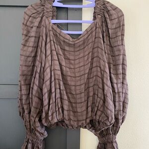 Free People 🤎 balloon top